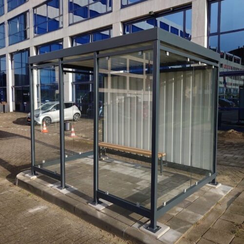 Rookoverkapping Myla 219 Diverse uitvoeringen van deze rookabri in de verzinkte uitvoeringen gereed voort afleveren/montage bij de klant.